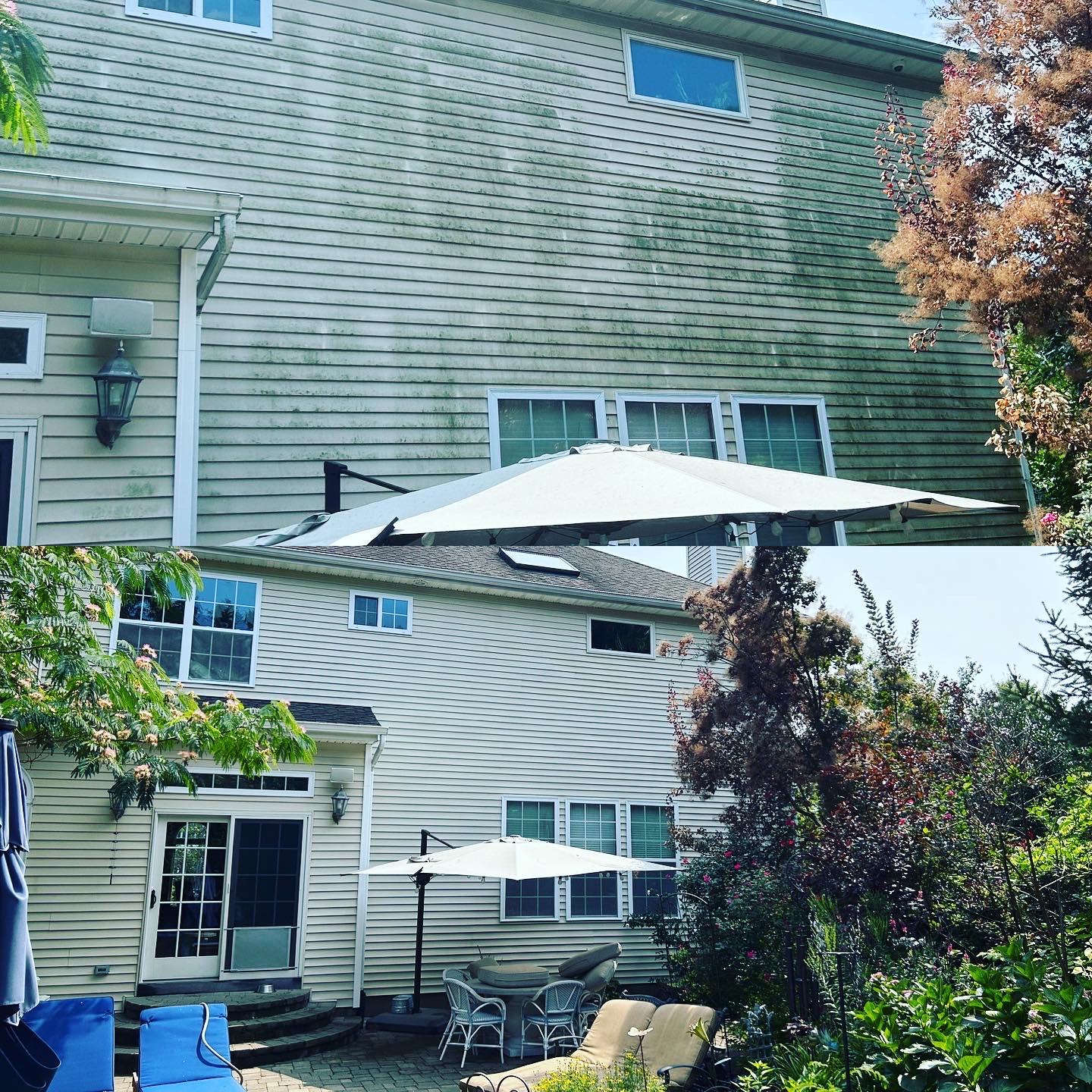 Exterior cleaning services by Magic Touch Power Washing