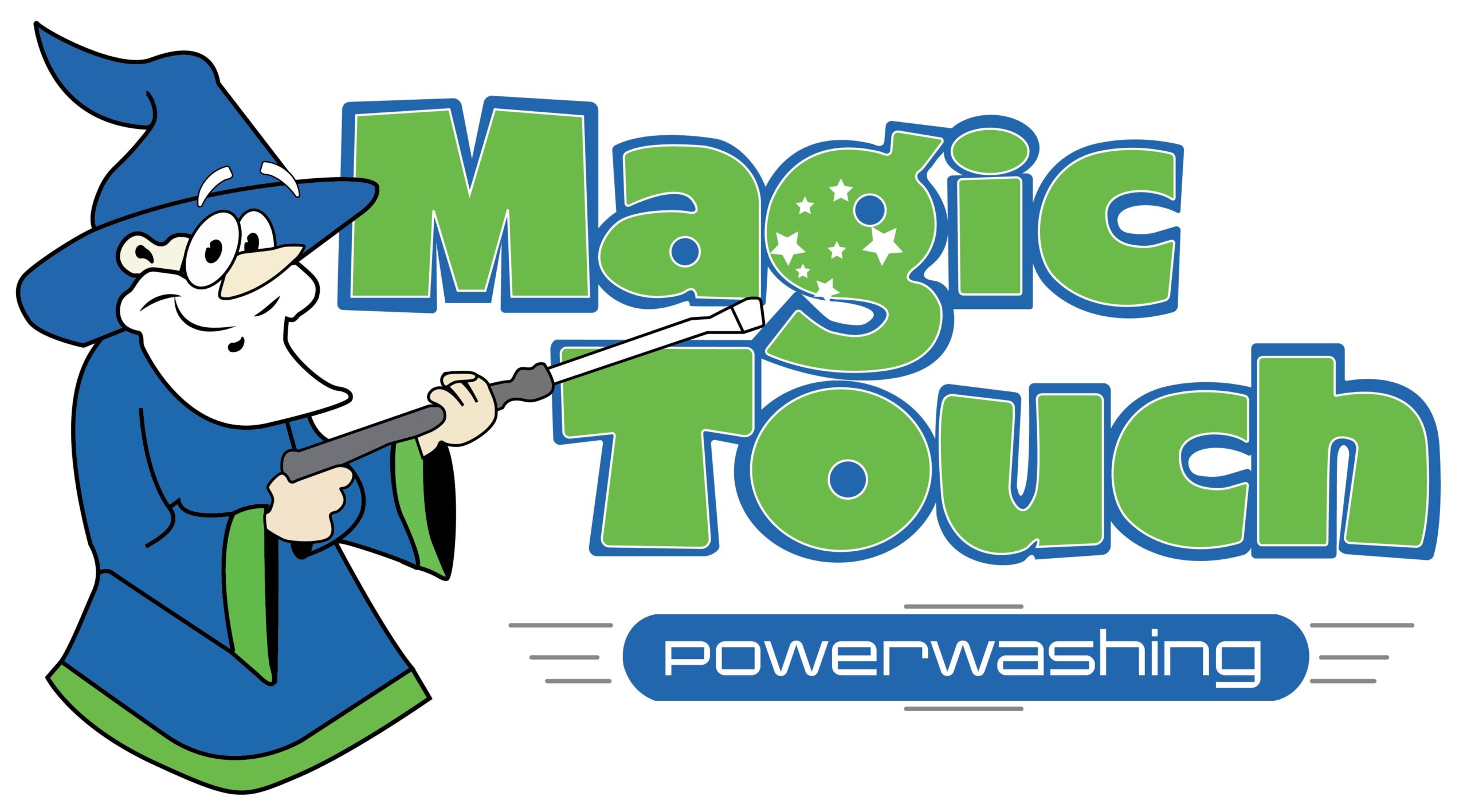 Magic Touch Power Washing logo